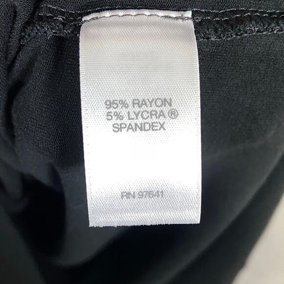 J Jill Dress Wearable Collection Black Floral Tunic - Picture 4 of 7